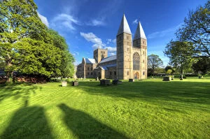 Images Dated 6th November 2012: Southwell Minster (12th century), Southwell, Nottinghamshire, England, UK