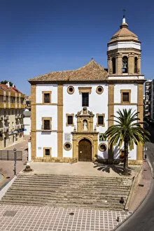 Images Dated 6th April 2022: Spain, Anadalusia, Malaga, Ronda, Our Lady of Mercy church