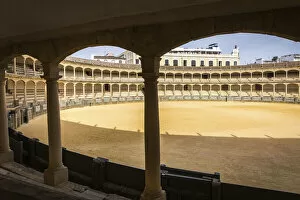 Images Dated 6th April 2022: Spain, Anadalusia, Malaga, Ronda, The bullring