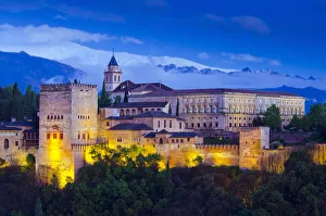 Andalusia Prints: Spain, Andalucia, Granada Province, Granada, Alhambra