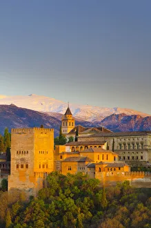 Alhambra Prints: Spain, Andalucia, Granada Province, Granada, Alhambra Palace