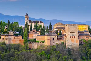 Spain, Andalucia, Granada Province, Granada, Alhambra Palace