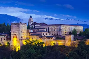 Images Dated 15th March 2013: Spain, Andalucia, Granada Province, Granada, Alhambra