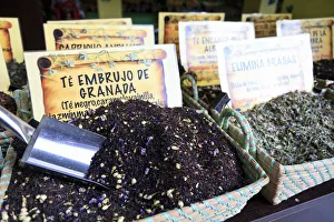 Images Dated 15th May 2012: Spain, Andalucia, Granada, Tea for sale