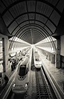 Spain, Andalucia, Seville Province, Seville, Santa Justa Train Station, Alta Velocidad