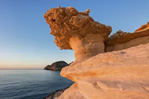 Spain, Andalusia, Mediterranean Sea, Natural park Cabo de Gata, Cala San Ramon coast