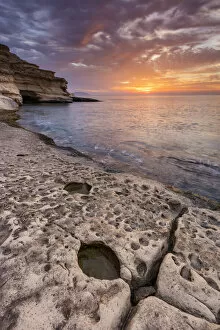 Spain, Andalusia, Mediterranean Sea, Natural park Cabo de Gata, Cala San Ramon coast