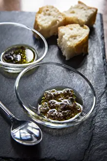 Teruel Prints: Spain, Aragon, Cantavieja, Truffled oils tasting in Hotel Spa Belfagon