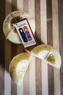 Teruel Prints: Spain, Aragon, Celadas, Truffle cheese in the Zariche factory