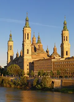 Dome Prints: Spain, Aragon Region, Zaragoza, Basilica del Pilar
