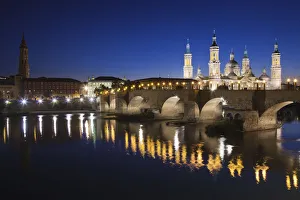 Spain, Aragon Region, Zaragoza Province, Zaragoza, Basilica de Nuestra Senora de Pilar