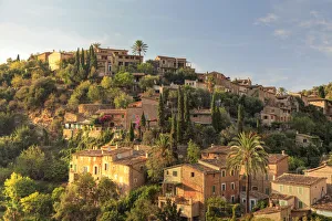 Spain, Balearic Islands, Mallorca, Serra de Tramuntana, Deia Village