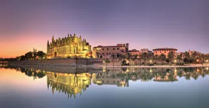 Spain, Balearic Islands, Mallorca, Palma de Mallorca, Cathedral
