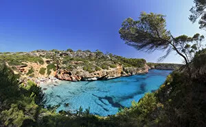 Images Dated 4th January 2012: Spain, Balearic Islands, Mallorca, Calo d Es Moro Beach