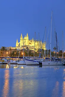 Spain, Balearic Islands, Mallorca, Palma de Mallorca, Cathedral