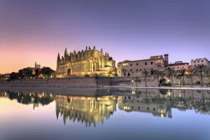 Spain, Balearic Islands, Mallorca, Palma de Mallorca, Cathedral