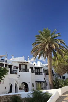 Spain, Balearic Islands, Menorca, Fishing Village of Binibequer Vell