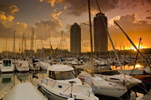 Spain, Barcelona, Port Olimpic