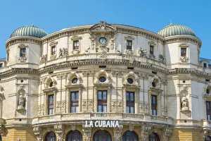 Biscay Prints: Spain, Basque Country, Bilbao. Teatro Arriaga opera house