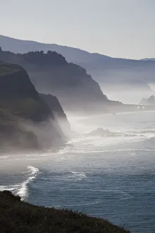 Spain, Basque Country Region, Vizcaya Province, Cabo Machichaco cape, seascape, Basque