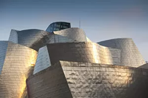 Images Dated 1st March 2012: Spain, Basque Country Region, Vizcaya Province, Bilbao, The Guggenheim Museum, designed