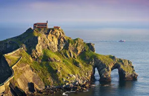 Images Dated 15th March 2019: Spain, Basque country, San Juan de Gaztelugatxe, view of islet