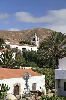 Images Dated 6th July 2012: Spain, Canary Islands, Fuerteventura, Historic Betancuria town