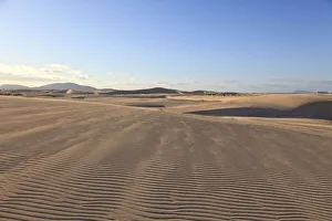 Images Dated 15th May 2012: Spain, Canary Islands, Fuerteventura, Parque Natural de Corralejo Sand Dunes