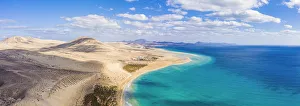 Images Dated 24th March 2020: Spain, Canary Islands, Fuerteventura, Jandia Peninsula, Risco del Paso