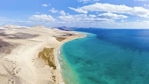 Jandia Prints: Spain, Canary Islands, Fuerteventura, Jandia Peninsula, Risco del Paso