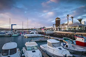 Spain, Canary Islands, Fuerteventura Island, Caleta de Fuste, Puerto Desportivo