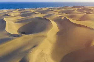 Images Dated 11th September 2019: Spain, Canary Islands, Gran Canaria, Maspalomas Sand Dunes