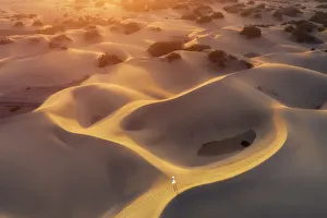 Images Dated 11th September 2019: Spain, Canary Islands, Gran Canaria, Maspalomas Sand Dunes