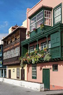 Spain, Canary Islands, La Palma, Santa Cruz de la Palma, old town