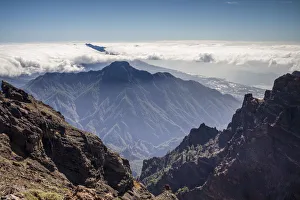 Spain, Canary Islands, La Palma Island, Parque Nacional Caldera de Taburiente national