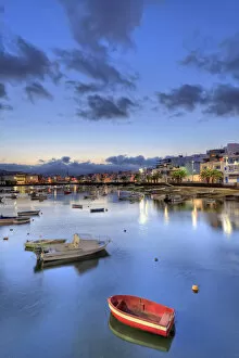 Images Dated 15th May 2012: Spain, Canary Islands, Lanzarote, Charco de San Gines (Old Harbour)