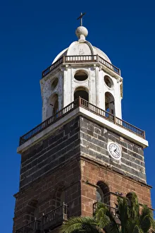 Spain, Canary Islands, Lanzarote, Teguise, Parroquia San Miguel church