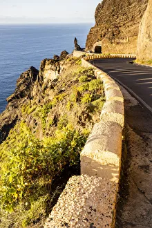 Spain, Canary Islands, Tenerife, Buenavista del Norte, the road to Punta del Fraile viewpoint
