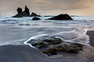 Spain, Canary Islands, Tenerife, Anaga region, Playa de Benijo