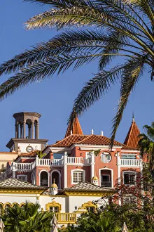 Spain, Canary Islands, Tenerife Island, Playa de Las Americas, Playa del Duque beach