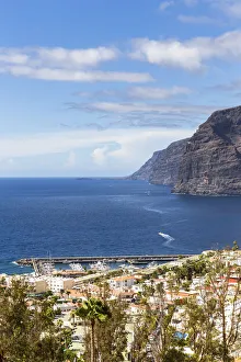 Canarian Prints: Spain, Canary Islands, Tenerife, Los Gigantes