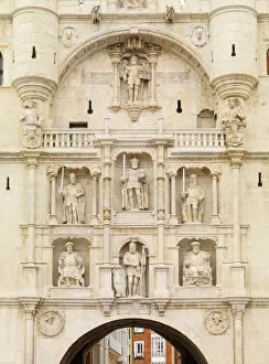 Spain, Castile and Leon, Burgos, Santa Maria Gateway
