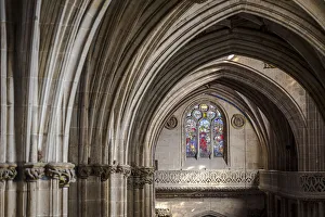 Spain, Castile and Leon, Salamanca, Cathedral, The vault of the right nave of the New Cathedral