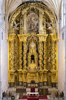 Images Dated 29th June 2022: Spain, Castile and Leon, Salamanca, San Esteban convent, The altar and the apse