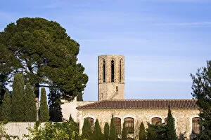 Images Dated 20th January 2021: Spain, Catalonia, Barcelona, Pedralbes Monastery, view of the Monastery