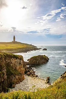 Images Dated 10th January 2019: Spain, Galicia, La Coruna, Torre de Hercules