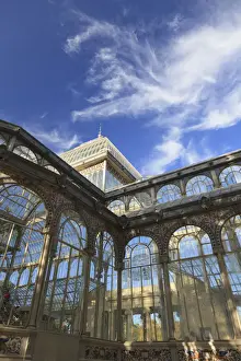 Spain, Madrid, Buon Retiro Park (Parque del Buen Retiro), Crystal Palace