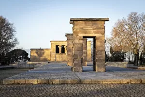 Images Dated 31st May 2022: Spain, Madrid, Debod Temple