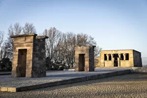Images Dated 31st May 2022: Spain, Madrid, Debod Temple