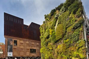 Images Dated 1st March 2012: Spain, Madrid, Paseo del Prado Area, Caixa Forum, Herzog and de Meuron architects
